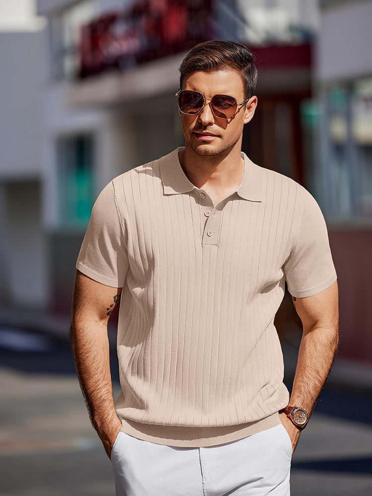 Avenue Ribbed Polo