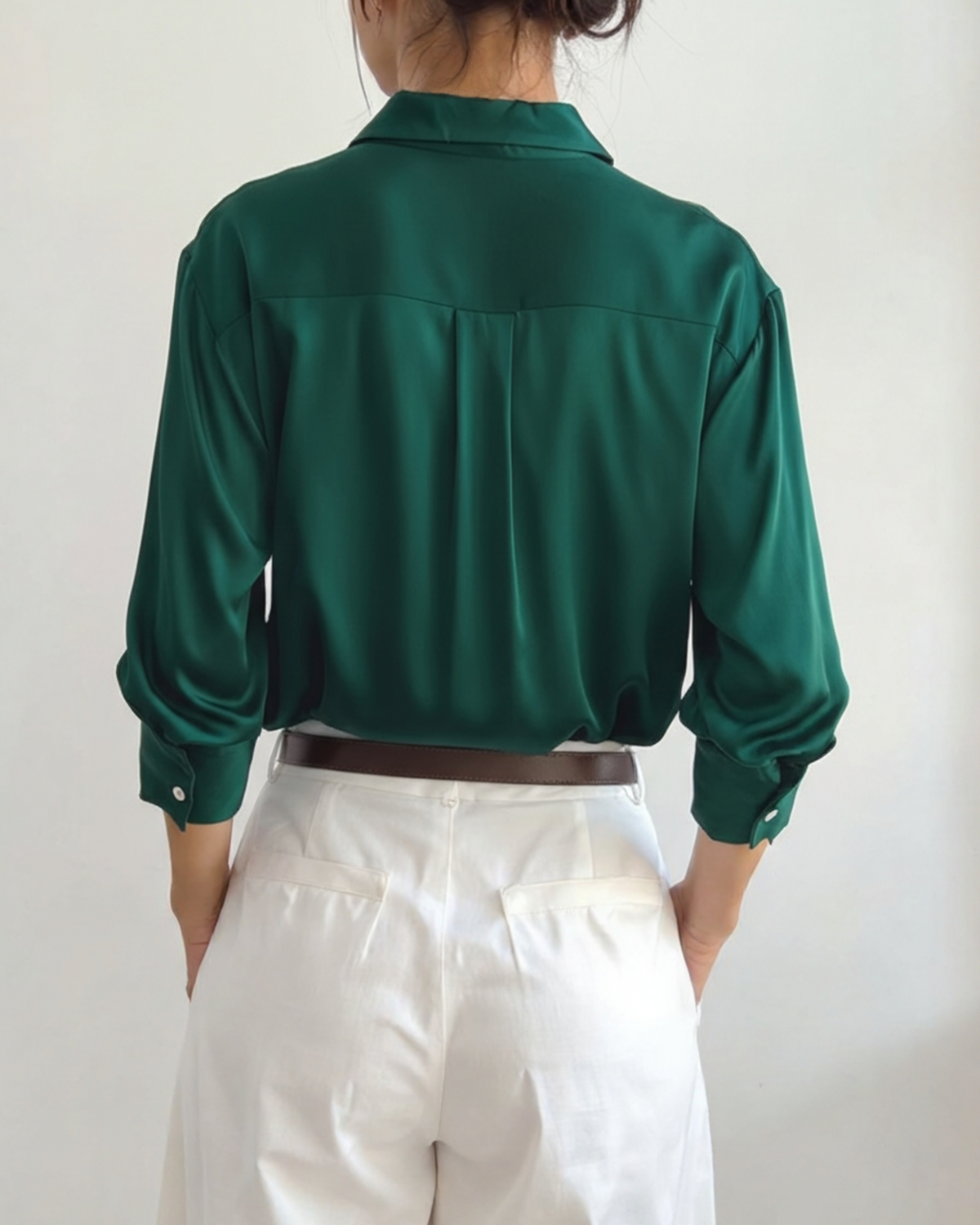 Bloor Satin Blouse