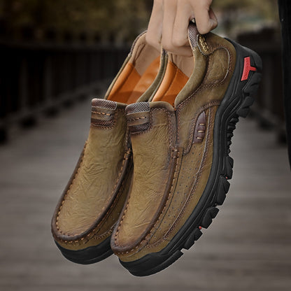 Muskoka Leather Slip-On