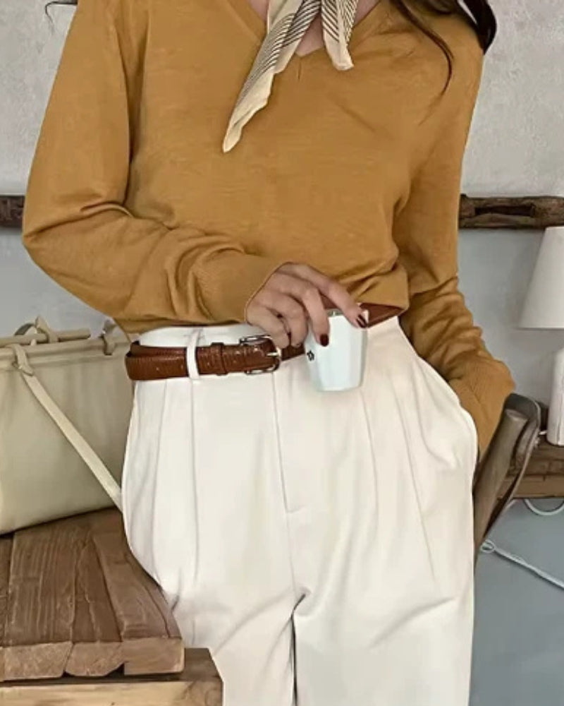 Hazelton Wide-Leg Pants