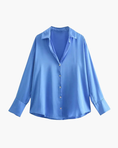 Bloor Satin Blouse