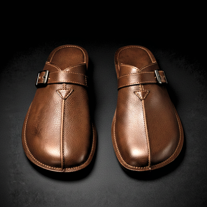 Caplan Leather Mules